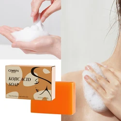 1/2/3Pcs Handmade Kojic Acid Soap Skin Care Deep Cleaning Moisturizing Cleansing Essential Temperate Brighten Whitening Soap