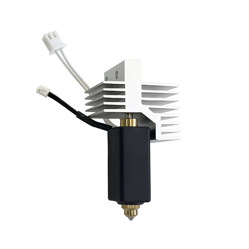 Ceramic Hotend Kit for Centauri Carbon Hotend Print Head Extruder Hot End with Brass-Hardened Steel Nozzle 0.8MM-ELEC