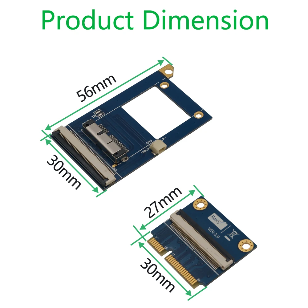 สาย Mini PCI-E BCM94360CD อะแดปเตอร์เครือข่ายคอมพิวเตอร์อุปกรณ์เสริมคอมพิวเตอร์อะแดปเตอร์