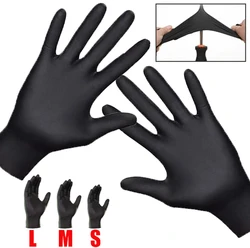 100/50/10PCS Disposable Durable Cleaning Gloves Tattoo Latex Gloves S/M/L Waterproof Working for Kitchen Cleaning Tattooing