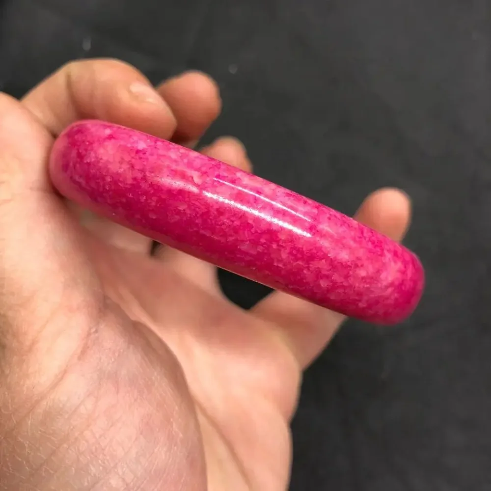 Jade Bangle Koraba Genuine Natural Colorful Peach Blossom Jade Bracelet Pink Jade Bracelet Fashion New Ladies Bracelet