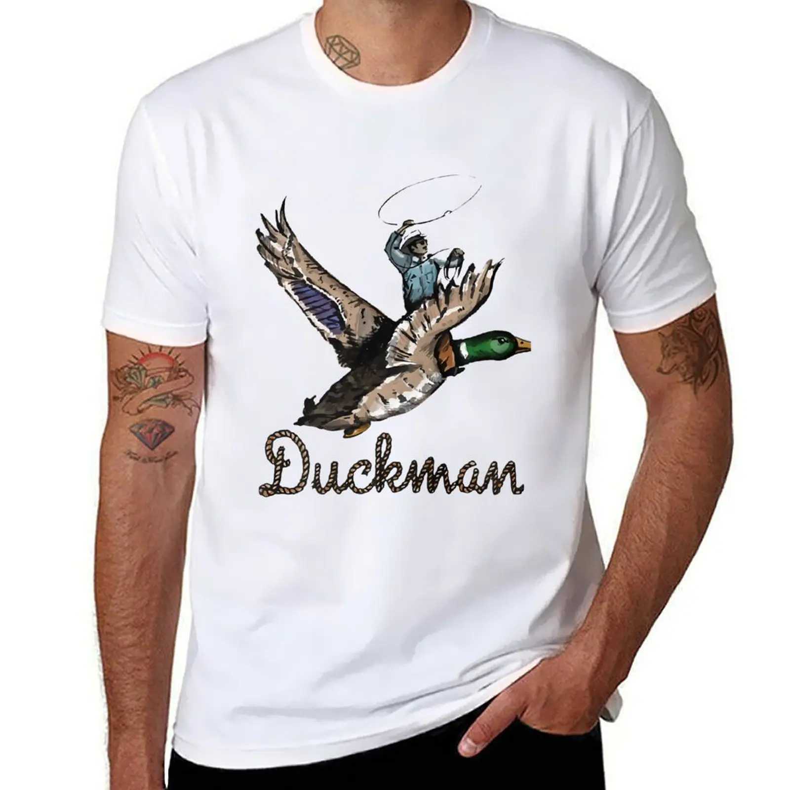 

Riley Green Merch Duckman Pepper Shirt T-Shirt funny t shirts man t shirts for man slim fit T-Shirt