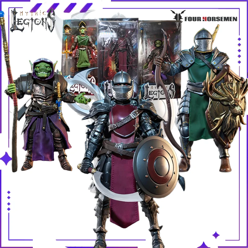 

[In Stock] Four Horsemen Studios Mythical Legion Series All Star 5Lady Avalona Finished Model Movable Joint Model Exquisite Gift