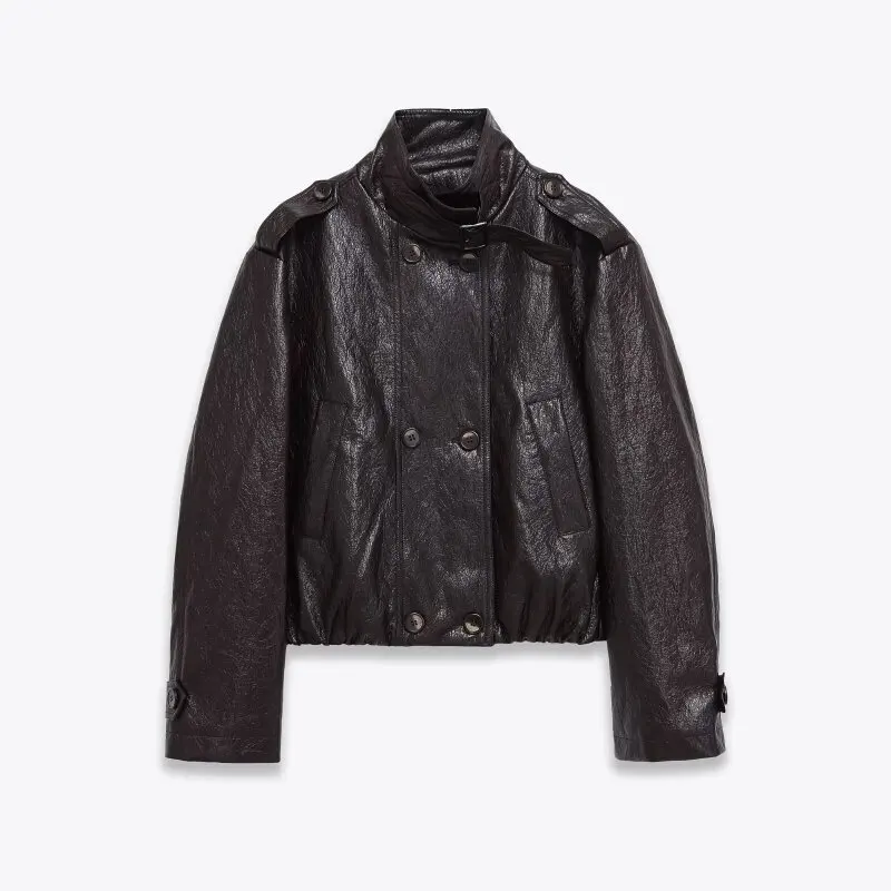 

Women’s Biker PU Leather Jacket Coat Autumn Winter Fashion Casual Moto Outerwear Top