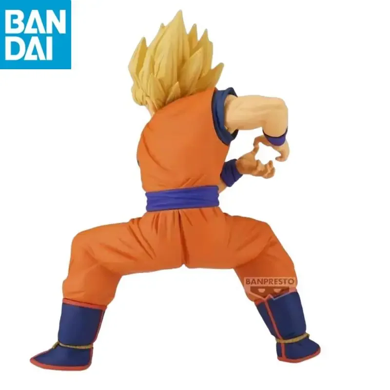 Original Bandai Banpresto Dragon Ball Action GROS Grandista Son Goku Super Saiya Kamehameha PVC อะนิเมะรุ่นของเล่น 22 ซม.