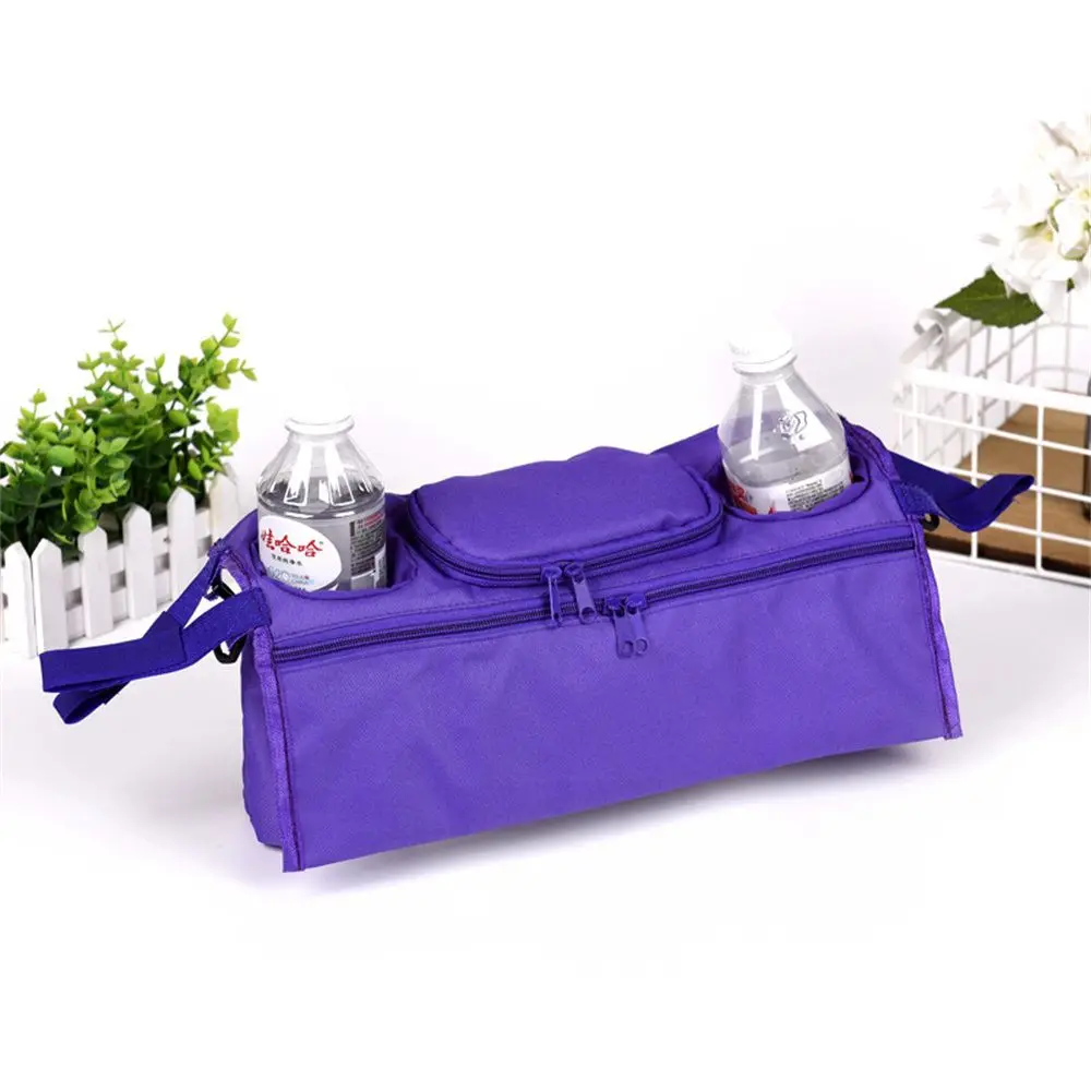

Bag Carriage Hanging Bottle Wheelchair Infant Nappy Bags Baby Pram Bottle Cup Holder Baby Stroller Organizer Carriage Bag