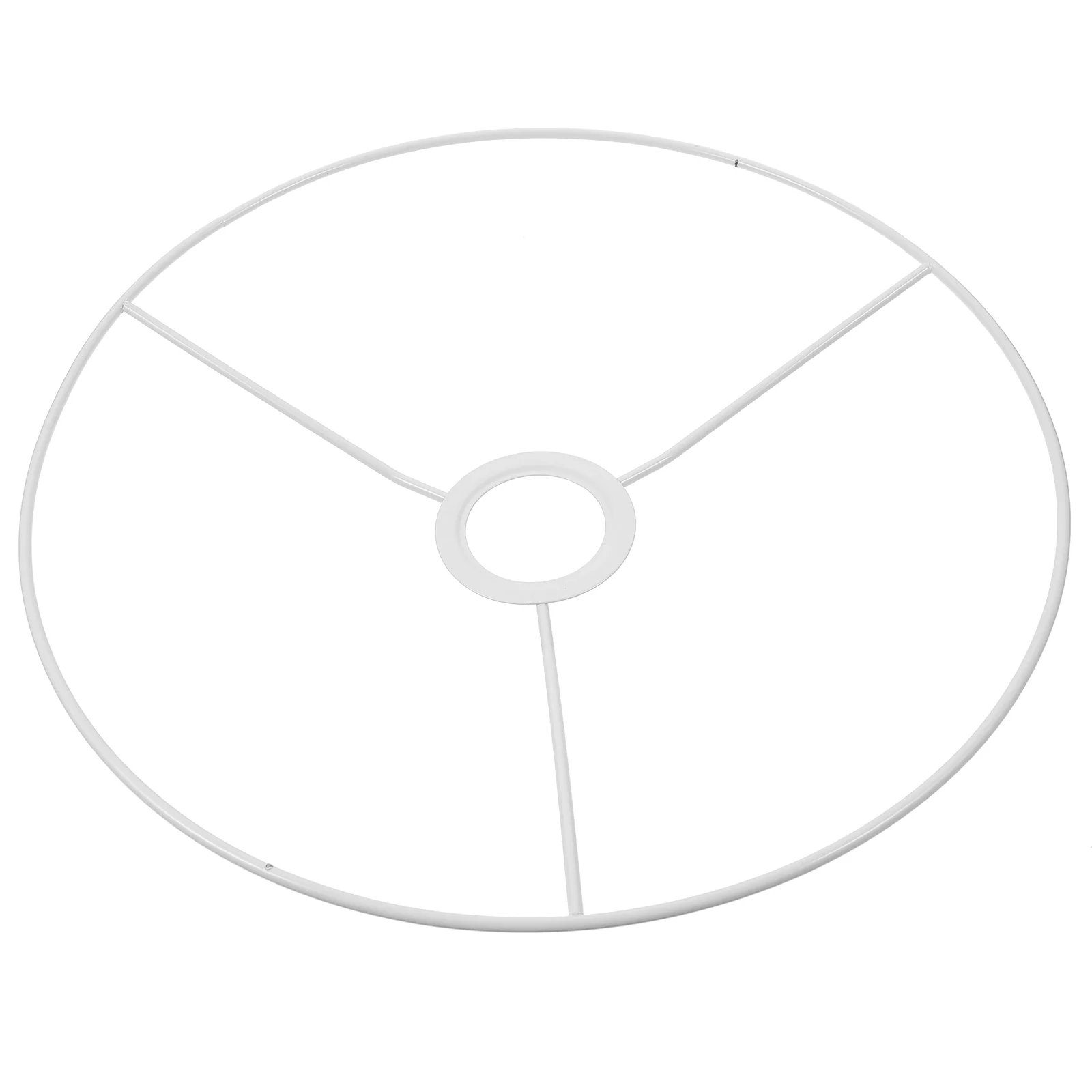 

Floor Lamp Shade Holder DIY Ring Lightbulbs Spider Frame Cage Guard Wire Iron Candelabra