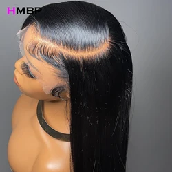 Glueless Wigs Human Hair 30 34Inch Straight 13x4/13x6 HD Lace Frontal Wigs Brazilian Preplucked Lace Front Human Hair Wig HMBP