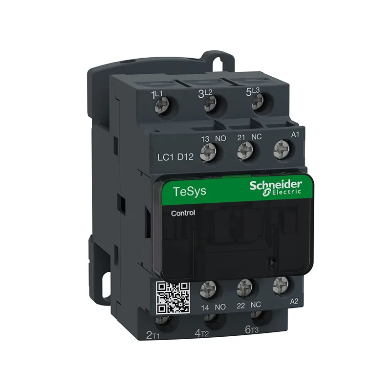 Schneider AC Three-Pole Contactor 3P Black Version LC1D40 LC1D50 LC1D65 B7C F7C Q7C M7C 24V-380V for Electrical Control Systems 3