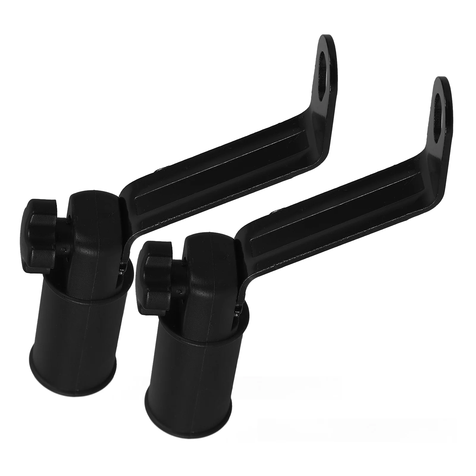 

2pcs Motorcycle Rearview Handlebar Mirror Motorbike Mount Adapter Headlight Expansion Bracket Phone Holder (Black)