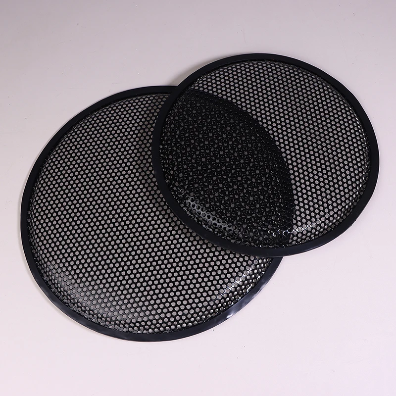 غطاء مكبر الصوت T4 Multivan 703035793C - غطاء غبار عالمي باللون الأسود/الفضي لنظام الصوت للحافلة، جزء بديل OEM