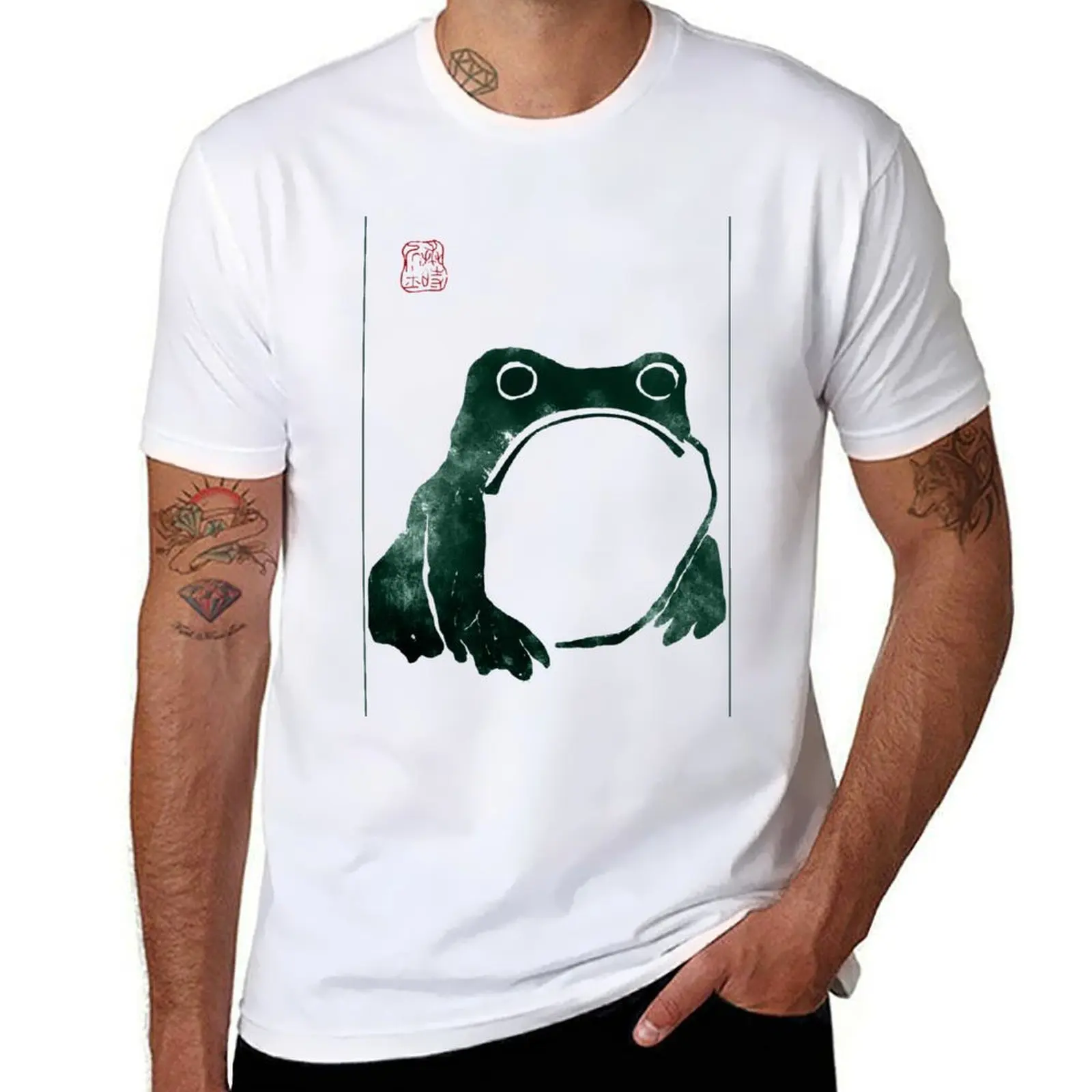 

Unimpressed Frog T-Shirt t shirts for man graphic vintage t shirts for man pack cotton T-Shirt