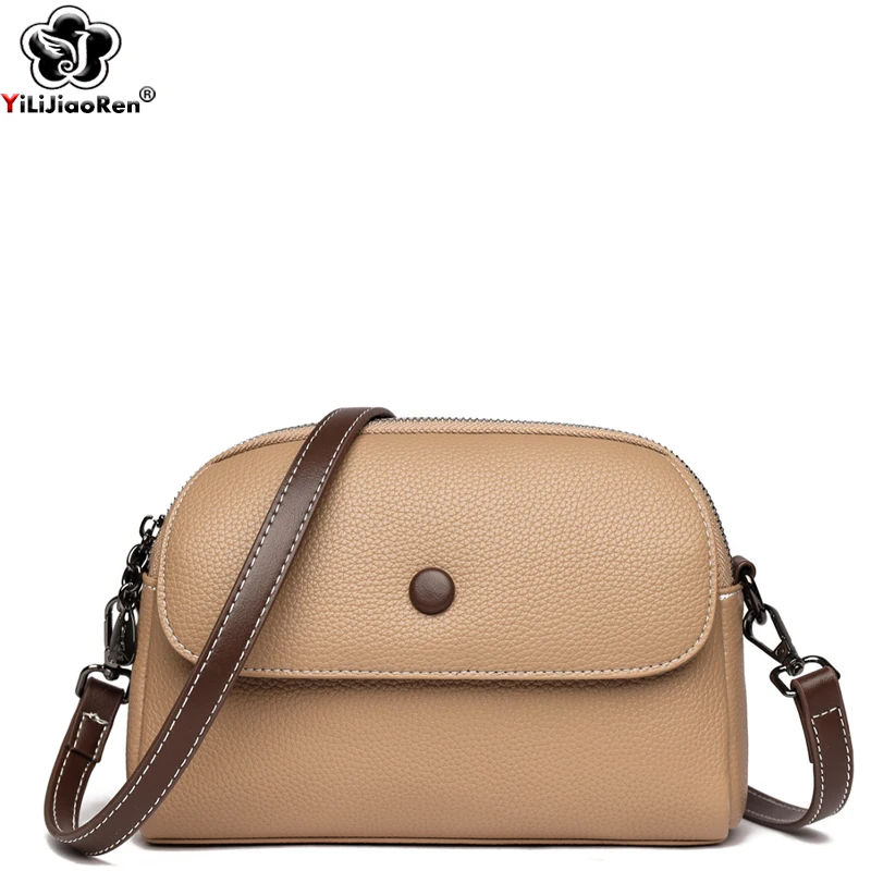 

Fashion Shoulder Bag for Women High Quality Leather Crossbody Messenger Bags Designer Ladies Purses and Handbags Sac A Main