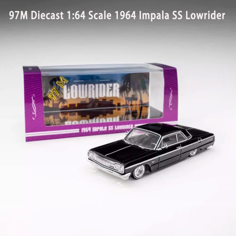 97M Diecast 1:64 Scale 1964 Impala SS Lowrider Alloy Simulation
