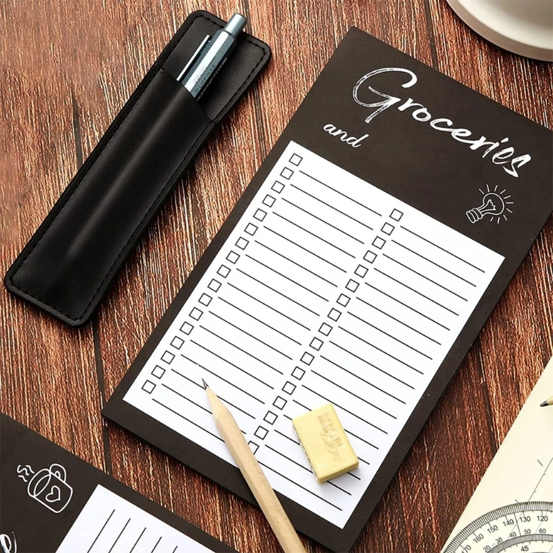 Grocery List Notepad with Magnet for Shopping To Do Lists Magnetic Note Pad for Refrigerator Inspirational 50 Sheets .