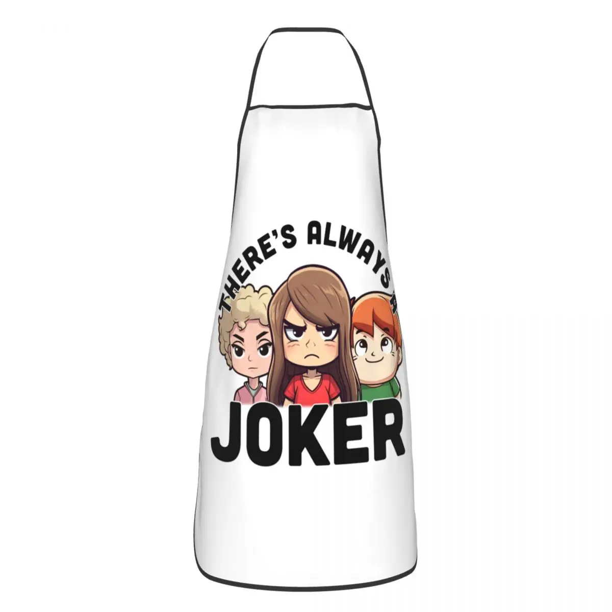 Unisex There's Always A Joker Bib Apron Adult Chef Tablier Cuisine for Kitchen Cooking Australian Sitcom Kath & Kim Gardening