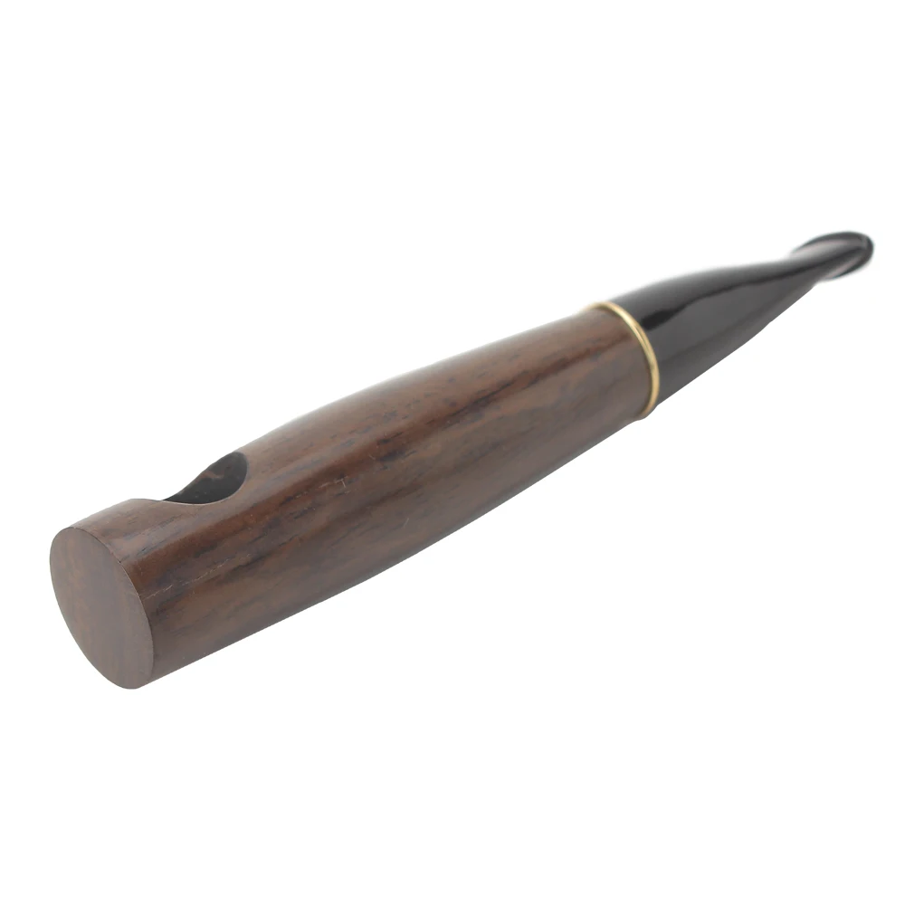 JIBILL Ebony handmade portable straight tobacco pipe 8mm filter element tobacco accessories cigar accessories handmade wood pipe