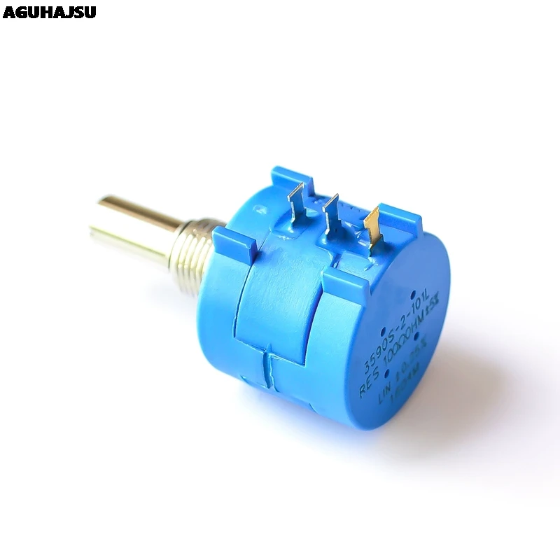 3590S-2-101 201 501 102 202 502 103 203 503 104 L 3590S 10K ohm Precision Multiturn Potentiometer 10 Ring Adjustable Resistor