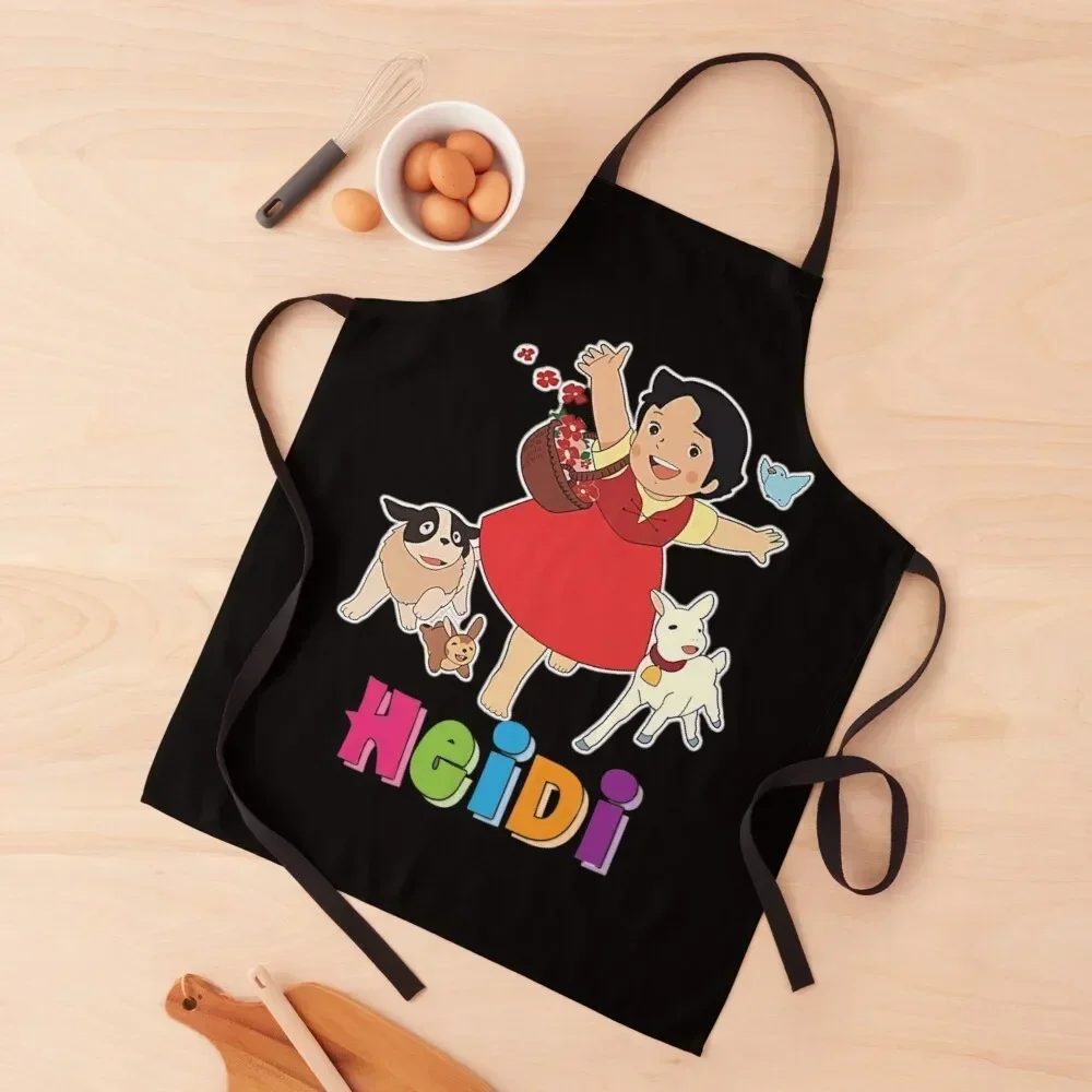 

Heidi Netflix animation Apron Goods For Home And Kitchen Chef jacket men Kitchen Accessories 2022 Kitchen accessories Apron