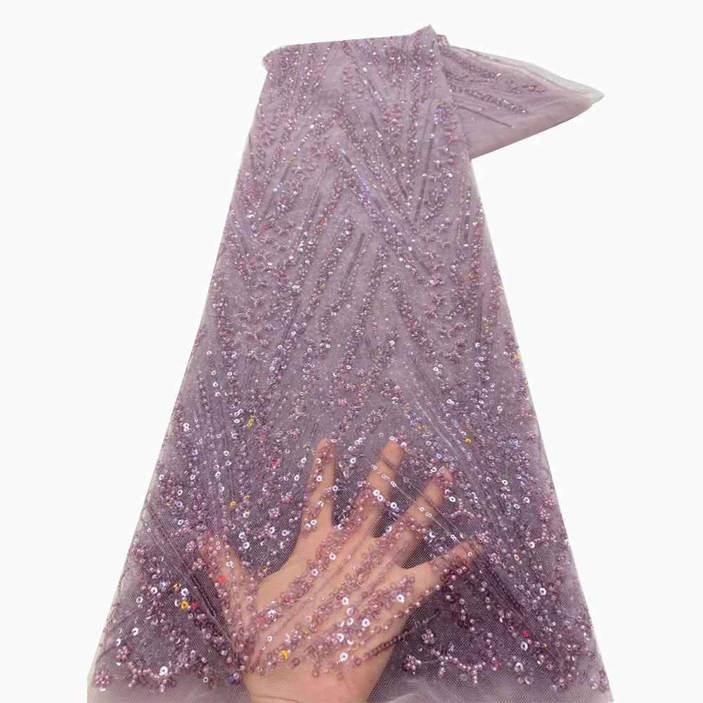 Latest Luxury Versatile Sequin Fabric - 100% Polyester, latest for DIY Curtain, Dresses, Decor | Sold by the Yard