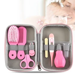 Alta qualidade Baby Grooming Kit, Conjunto de cuidados diários, 8 pcs