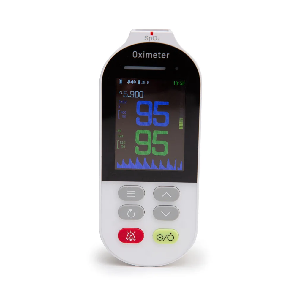 Portable Vital Signs Monitor SPO2 Handheld Vital Sign Monitor Equipment for Human and Pets.