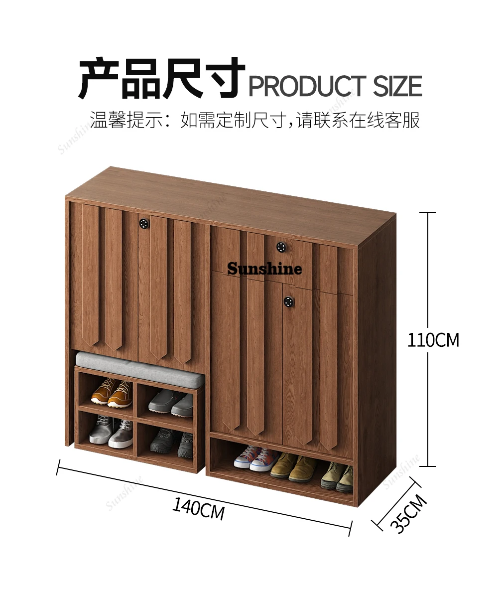 Organizer Mobile Shoe Cabinet Storage Living Room Display  Luxury Box Shoe Shelf Modern Muebles Shoemakers Furniture