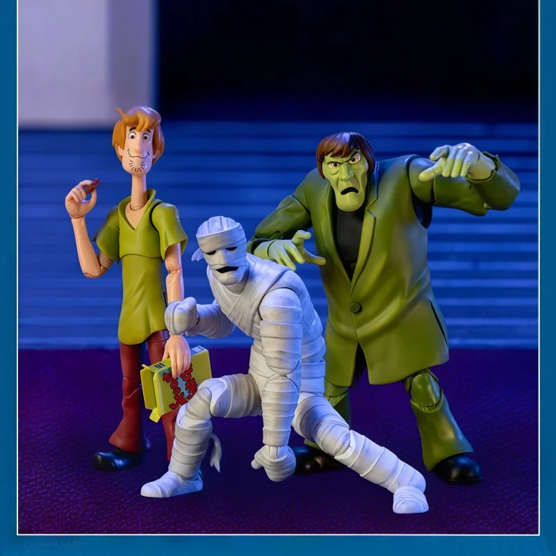 

In Stock Jada Toys Scooby Action Figure Xia Ji Stalker Anka Mummy Desktop Ornament Classic Collectible Gift Series Ornaments