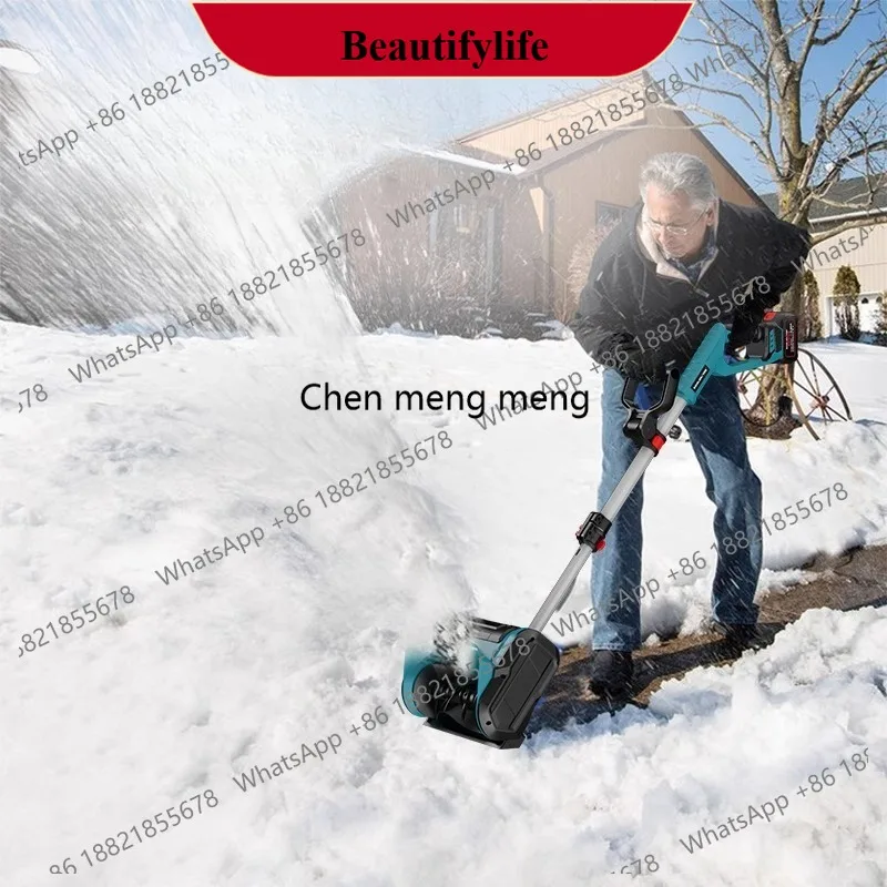 

Электрический снегоуборщик z189 с литиевой батареей, ручной, для дома, сада, дорог, уборки снега
