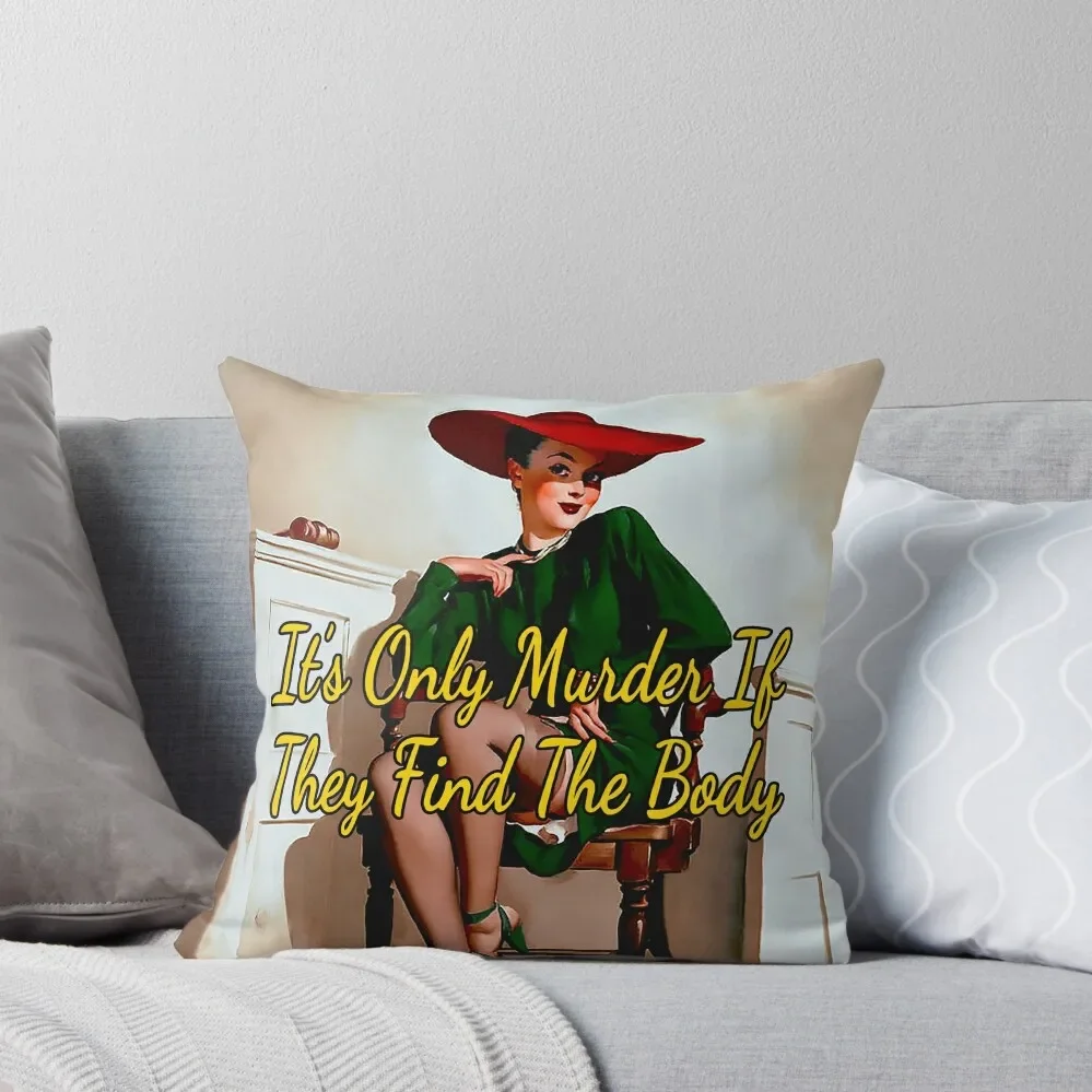 

1950’s Pinup The Verdict by Gil Elvgren Throw Pillow Decorative Sofa Cushion Pillow Cases Decorative pillow