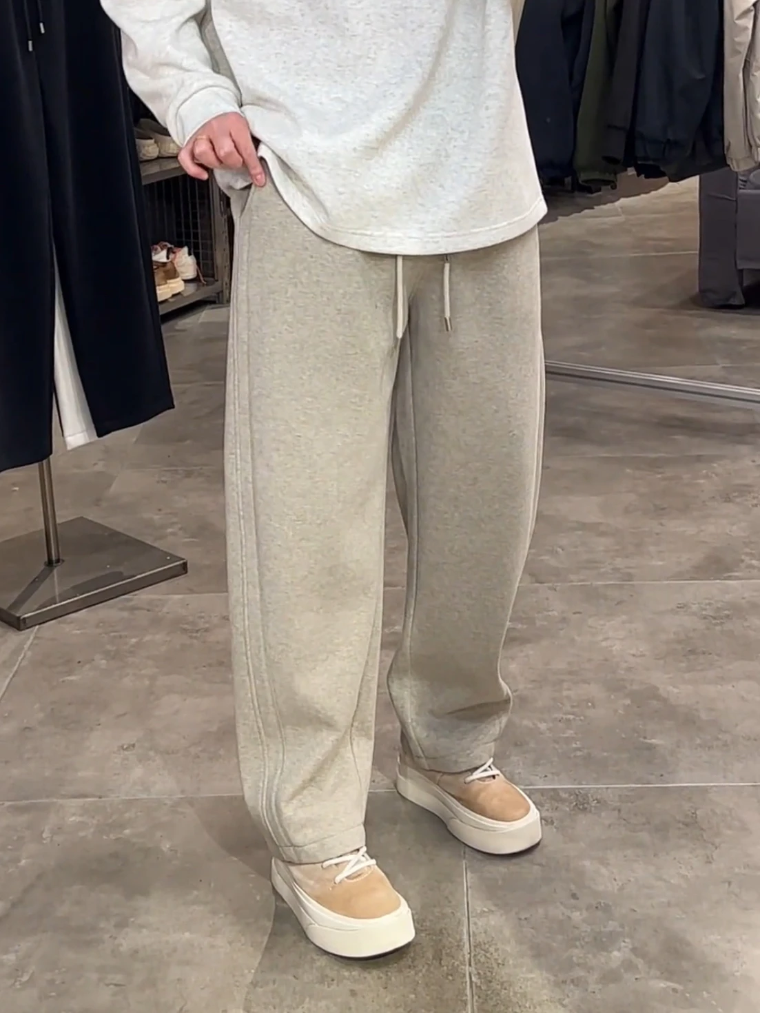 

Мужские зимние утепленные брюки прямого кроя на флисовой подкладке, однотонные, свободного кроя, модные спортивные брюки, удобные хлопковые...