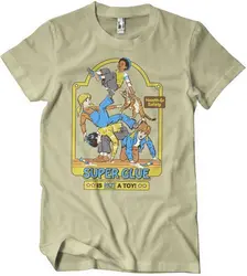 Steven Rhodes Super Glue Is Not A Toy T-Shirt Khaki