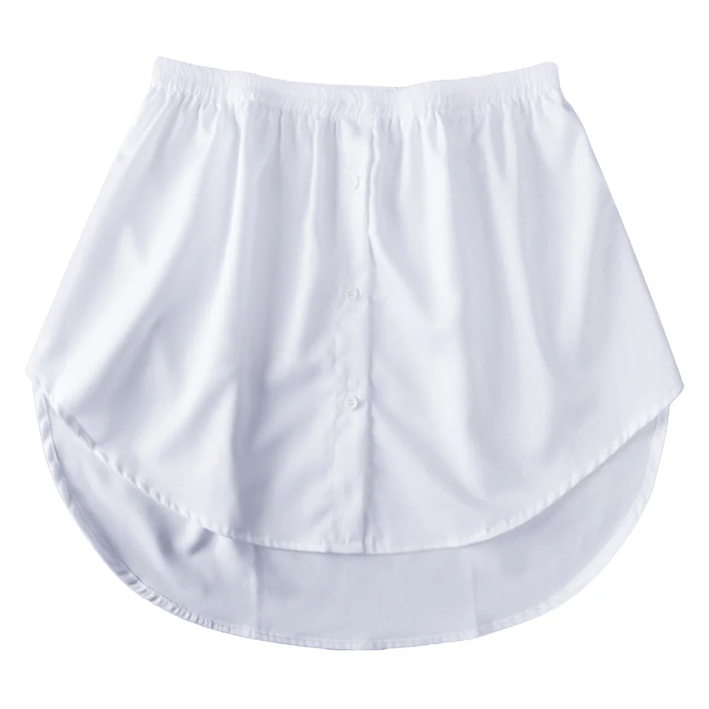 1 قطعة تنورة امرأة وهمية تنحنح موضة عادية قميص تنحنح خفيفة الوزن مريحة وهمية الديكور لسترة بلوزة تي شيرت #5