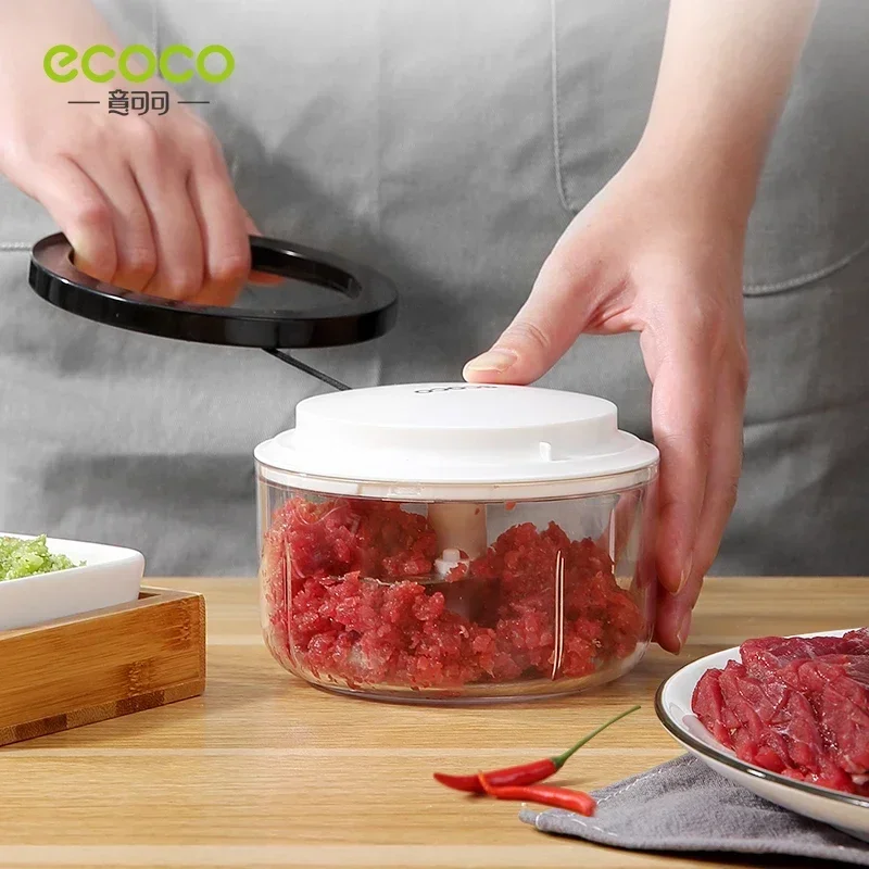 Portátil estilo nórdico mão cortador de legumes cozinha multi-manual alho imprensa moedor máquina de corte de carne