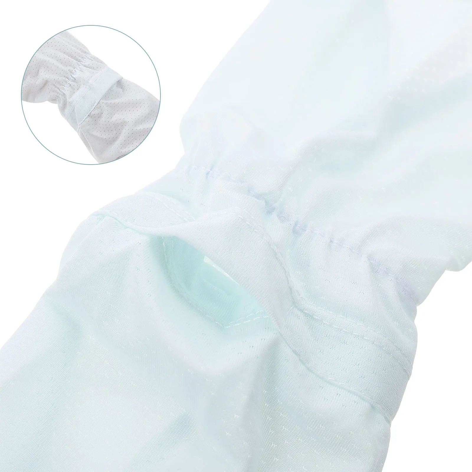 

Sleeve Sun Protection Arm Sleeves Protective Football Cooling Blue Acrylic Men's