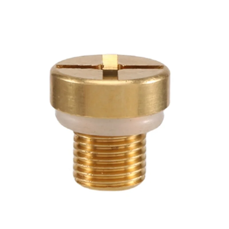 

5Pcs 17111712788 Radiator Overflow Coolant Expansion Tank Bleeder Screw Gold For BMW E36 E39 E46-X67A