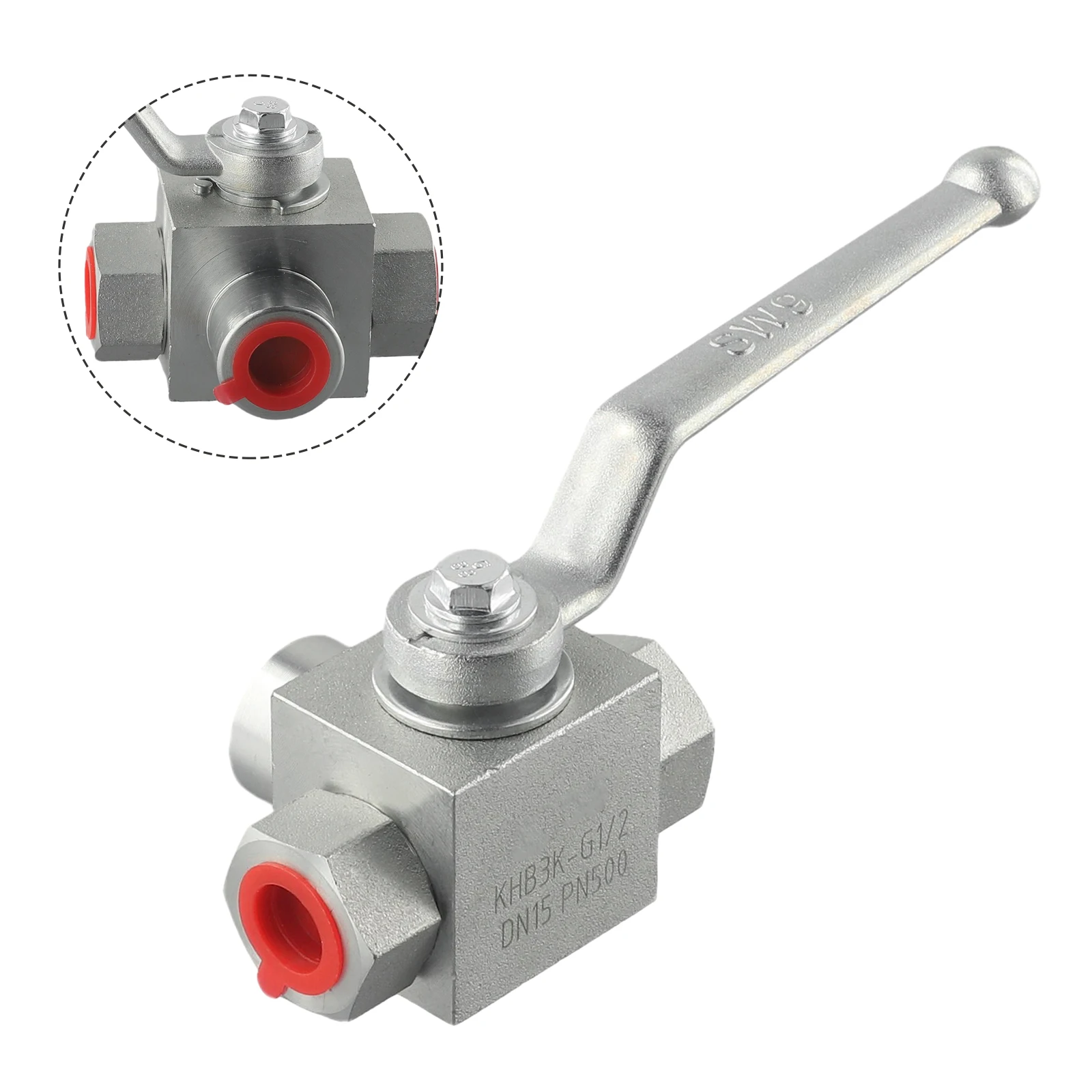 

Hydraulic High Pressure Ball Valve 500 Bar MWP Internal Thread Connection Manual Operation Suitable for Various Corrosive Media