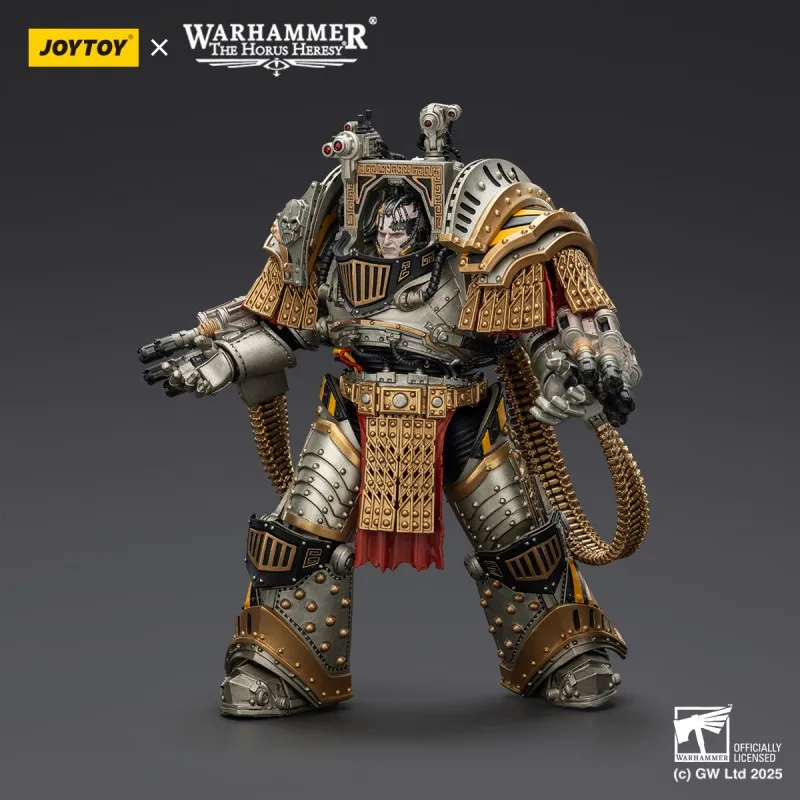【Nowy produkt】JOYTOY Dark Source Warhammer 40K Iron Warriors Perturabo Primarch Legionu IV Figurka Akcji 1/18 Zabawka Przedsprzedaż