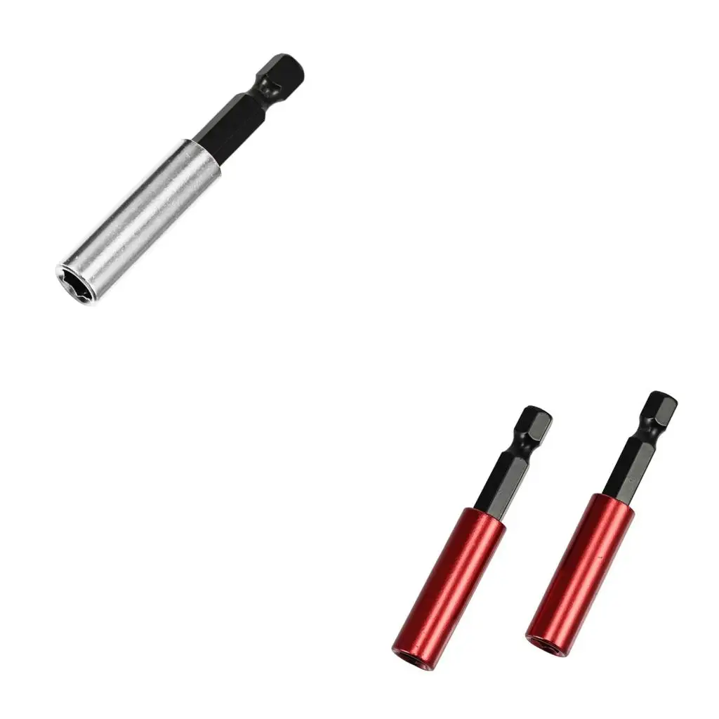 24g 1/4 Six Sided Driver Piece Extended 60mm Steel Construction