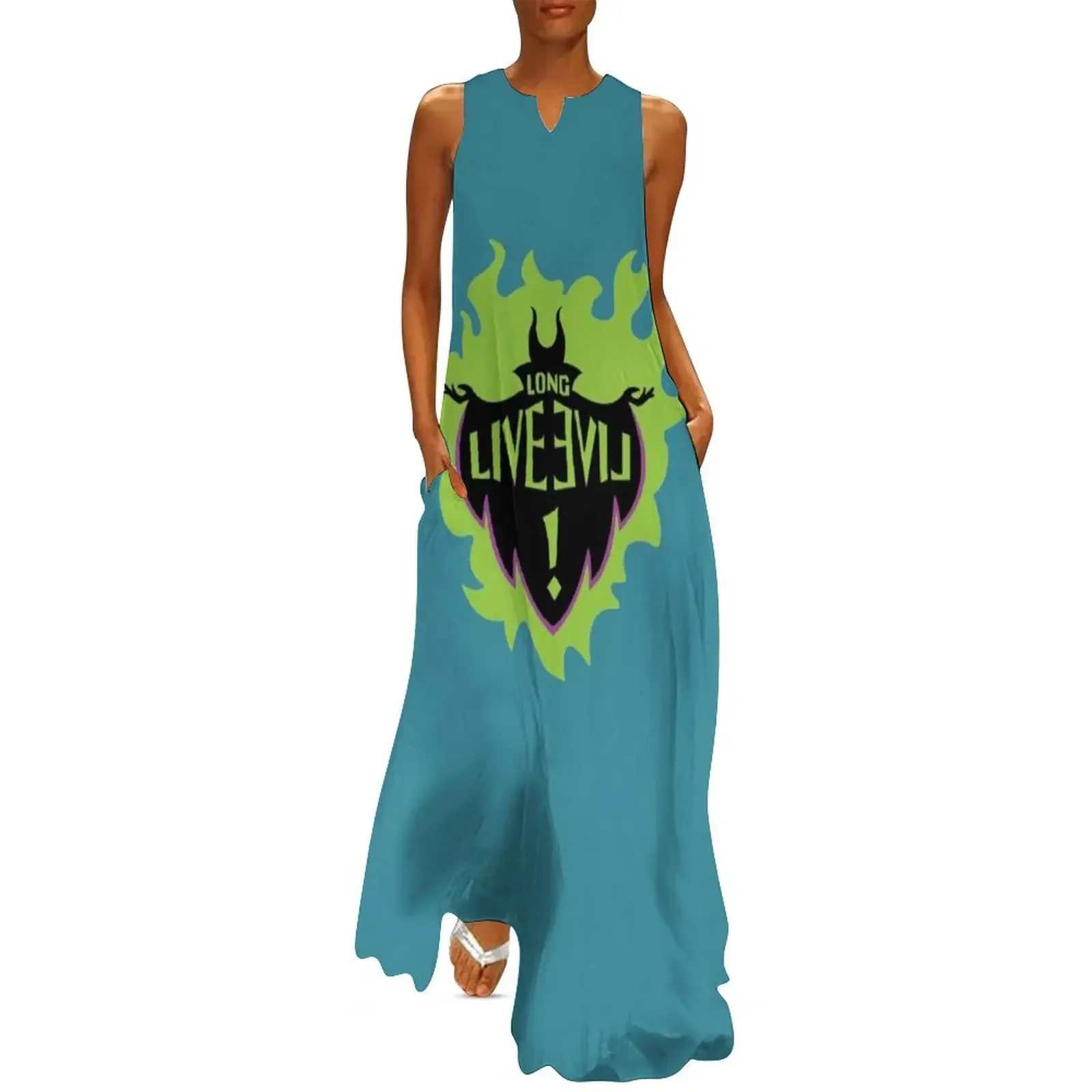 

Long live evil Essential T-Shirt Long Dress dress for women 2025 Casual dresses women evening dress