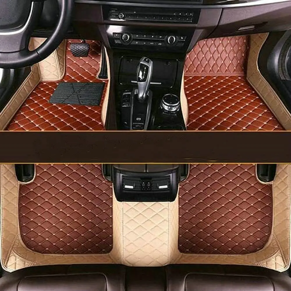 Custom Car Floor Mats For Mercedes-Benz E200 E250 E280 E300 E320 E350 E400 E450 E500 E550 Sedan Waterproof Full Set Carpets