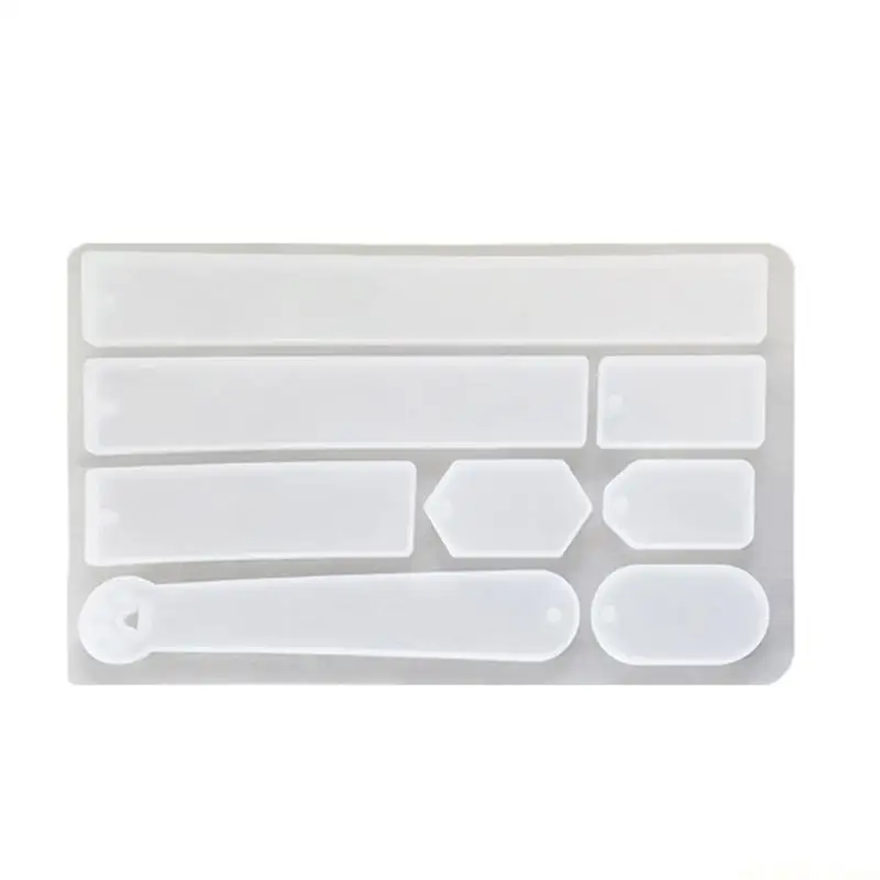 

D46E гибкая силиконовая форма для закладок различных форм DIY формы из смолы формы для изготовления ювелирных изделий подходят и