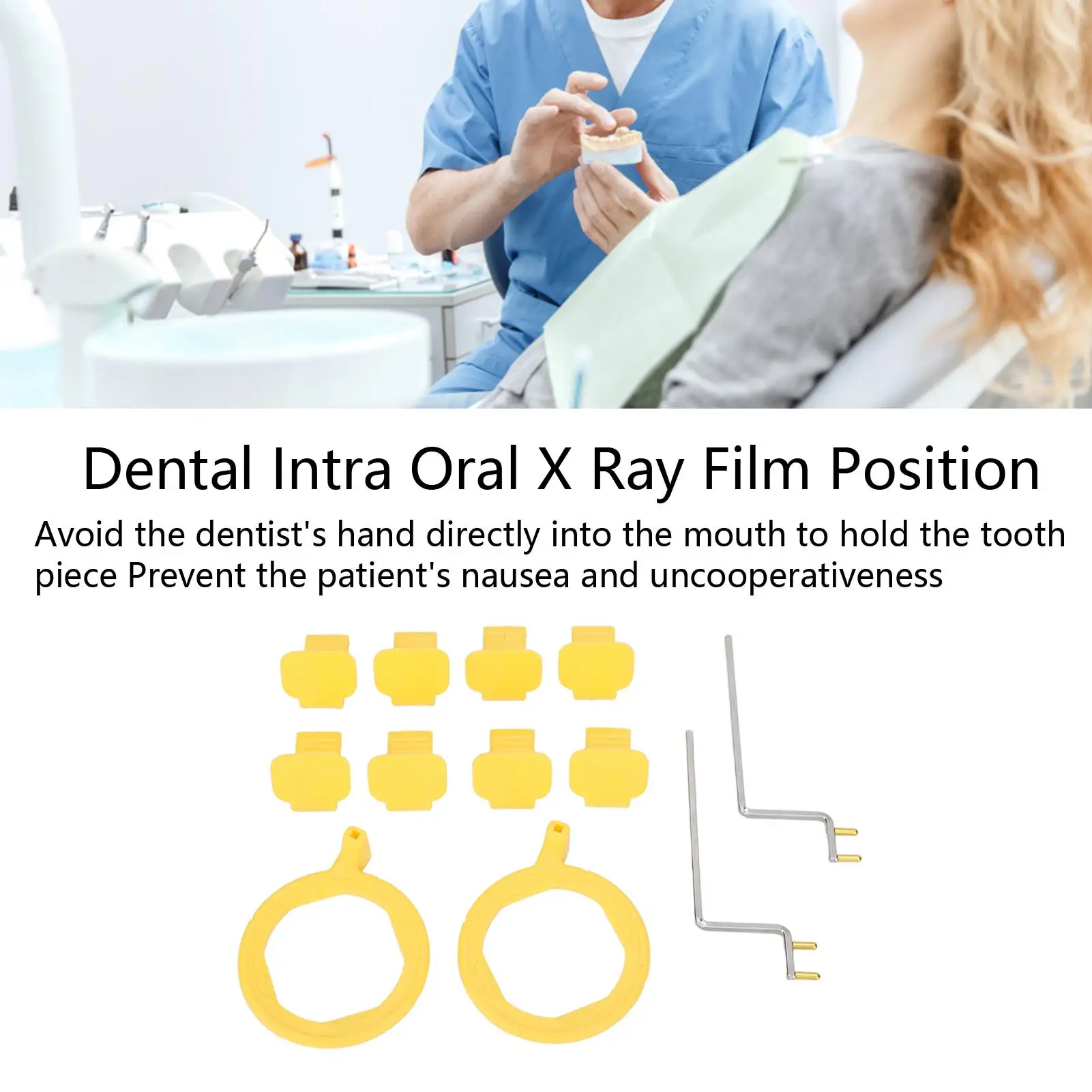 Heat-Resistant Dental X-Ray Film Positioner  for Intraoral Photography - Ideal for Posterior Molars