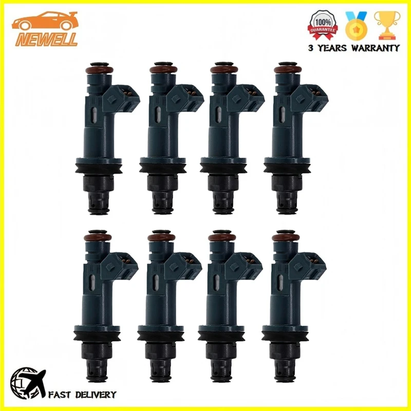 8pcs XR82-AF 195500-3352 FJ1101  High Quality Fuel Injectors For 1998-2003 Jaguar Vanden Plas 4.0L V8