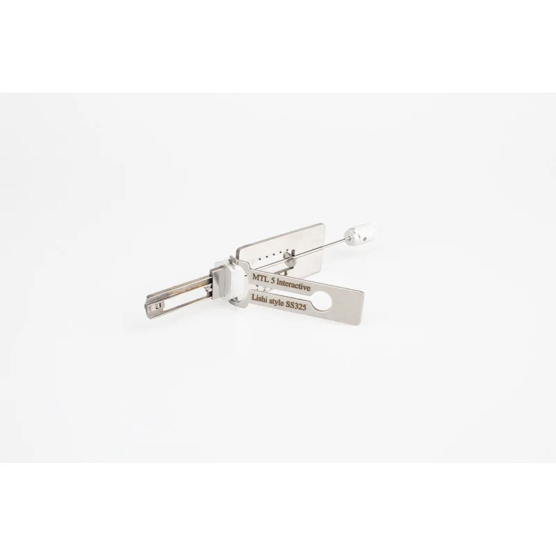 LISHI Style SS325 MUL 5 المدنية التفاعلية l 5 Pin Right 2-in-1 Tool l فتاحة l اختيار مجموعة أدوات lsmith #2