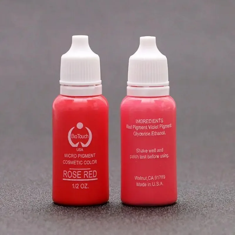 15ml Colors Tattoo Ink Set Permanent Makeup Eyebrow Lips Eye Line Tattoo Color Microblading Pigment for Tattoo Beginner Practice - Image 4