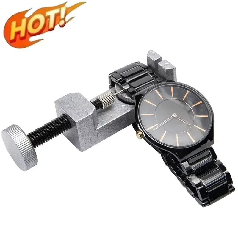 Reparatur-Werkzeugsatz zum Entfernen von Uhrenarmbändern für Uhrmacher mit 3er-Pack zusätzlichen Stiften, Ersatz-Entferner-Federsteg-Set