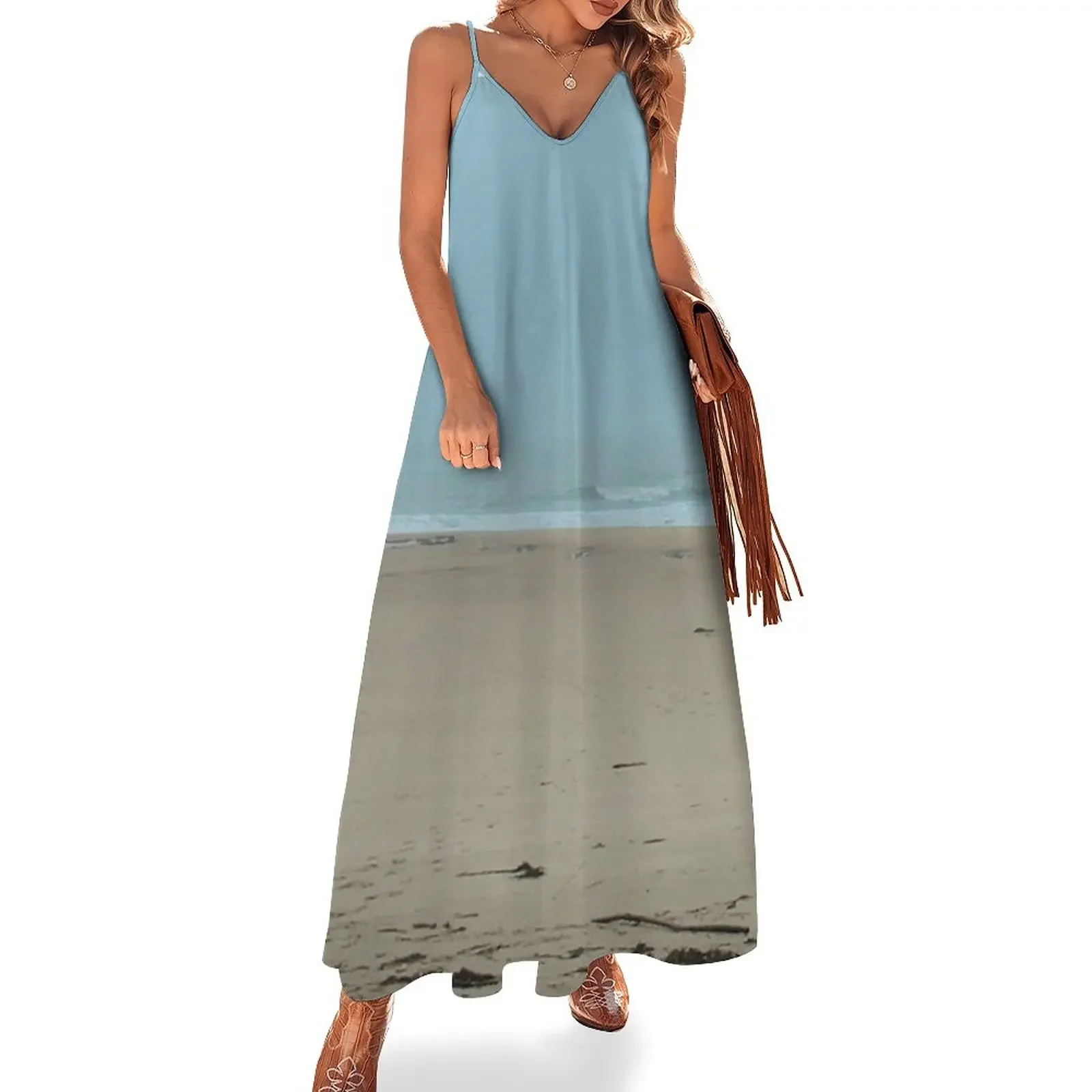 

Beach Sleeveless Dress Clothing female ceremony dresses