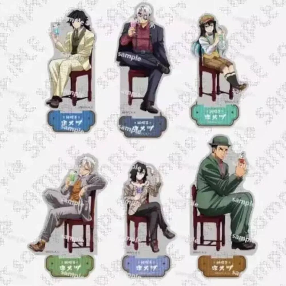 Аниме Demon Slayer Kamado Nezuko Dessert Series, фигурка-подставка, акриловая модель, тарелка, коллекция косплея, декор для рабочего стола, Рождественский подарок