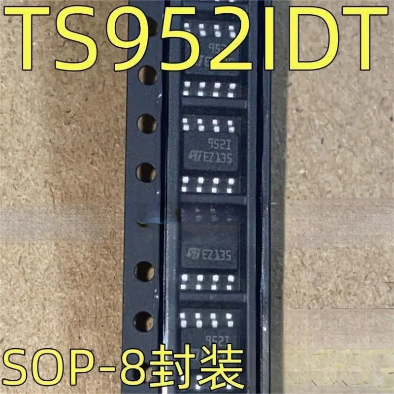 50PCS  TS952IDT Universal Amplifier Chip SOP-8 Screen Printed 952i Operational Amplifier Quality Assurance